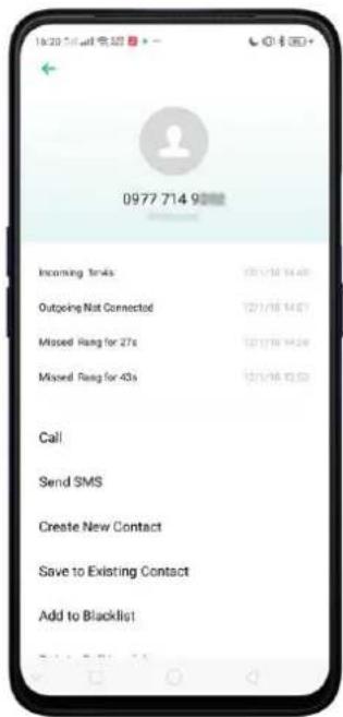 OPPO A5 (2020) - Ajouter un contact - 6