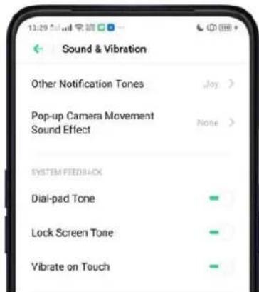 OPPO A5 (2020) - Son, vibrations et retour système - 3