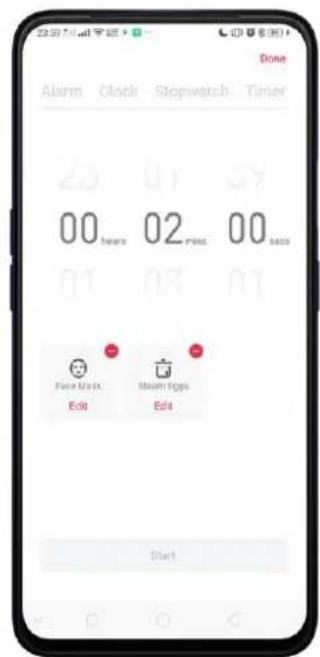 OPPO A5 (2020) - Personnaliser le minuteur - 4