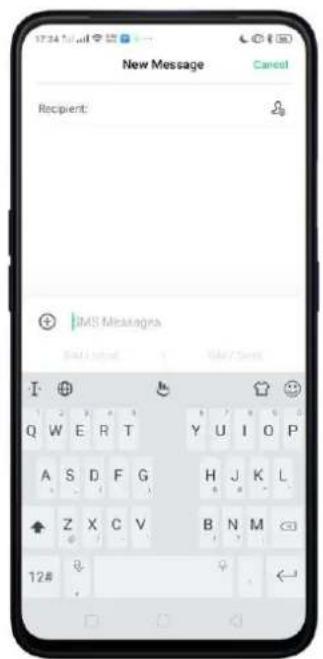 OPPO A5 (2020) - Disposition du clavier - 5
