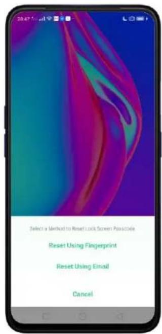 OPPO A5 (2020) - Réinitialiser les méthodes du code d'accès - 1