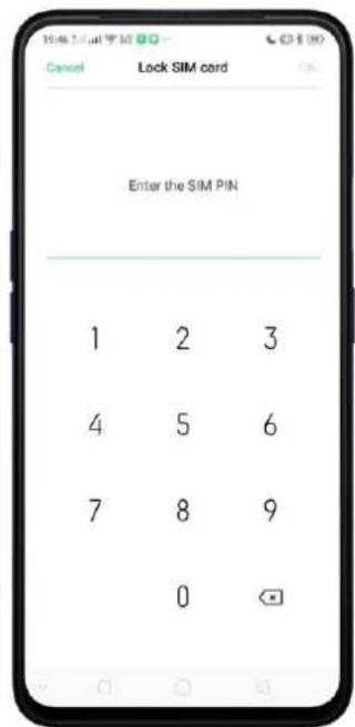 OPPO A5 (2020) - Configurer un verrouillage de la carte SIM - 3