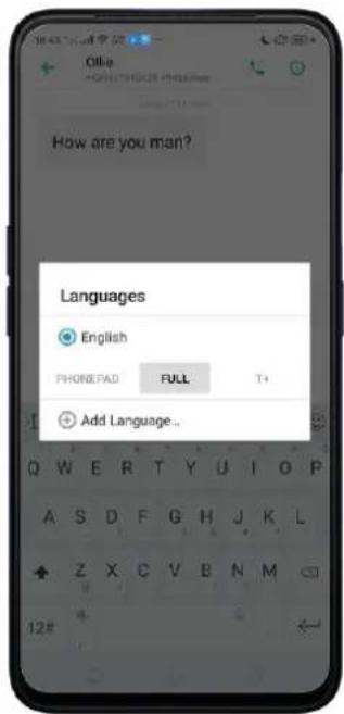 OPPO A5 (2020) - Ajouter ou modifier les langues du clavier - 3