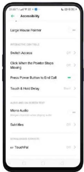 OPPO A5 (2020) - Appuyer sur le bouton d'alimentation pour terminer un appel - 1