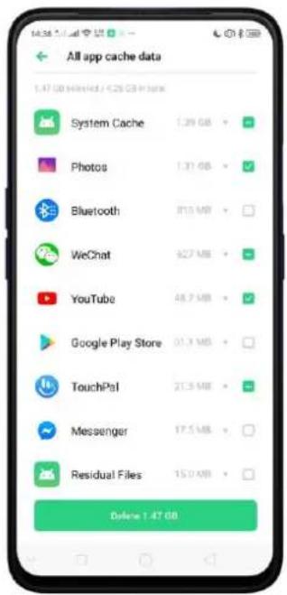OPPO A5 (2020) - Effacer le stockage - 4
