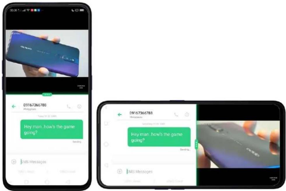 OPPO A5 (2020) - Écran partagé - 1