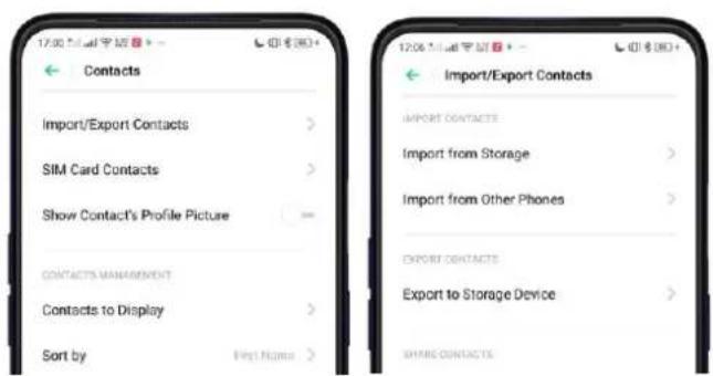 OPPO A5 (2020) - Gérer les contacts - 1