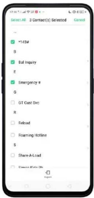 OPPO A5 (2020) - Importer et exporter les contacts - 8