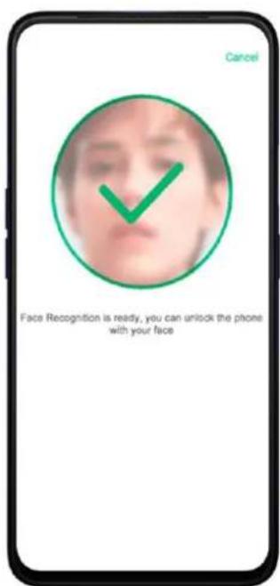 OPPO A5 (2020) - Enregistrer un visage - 5