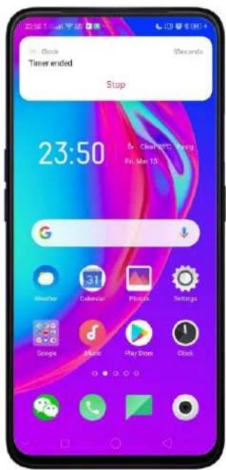OPPO A5 (2020) - Régler le minuteur - 3