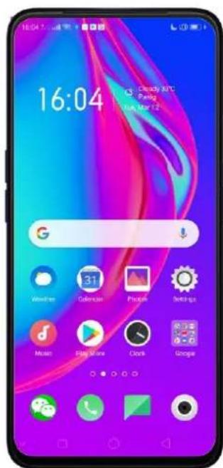 OPPO A5 (2020) - Touches menu, accueil et retour - 10