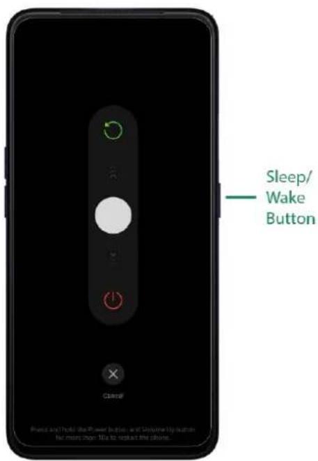 OPPO A5 (2020) - Redémarrer le téléphone - 1