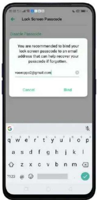 OPPO A5 (2020) - Code de confidentialité - 4