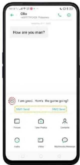 OPPO A5 (2020) - Envoyer et recevoir des messages - 3