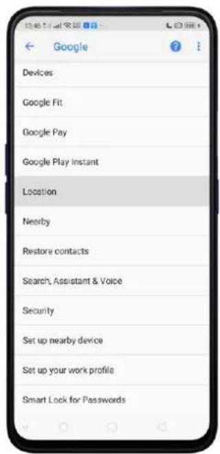 OPPO A5 (2020) - Service de localisation - 2