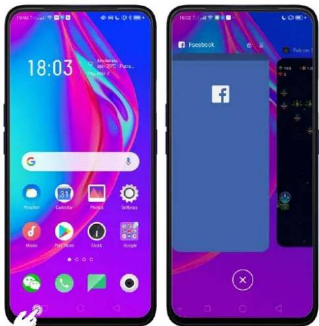 OPPO A5 (2020) - Basculer entre les applications - 1