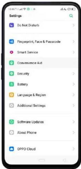 OPPO A5 (2020) - Touches menu, accueil et retour - 1
