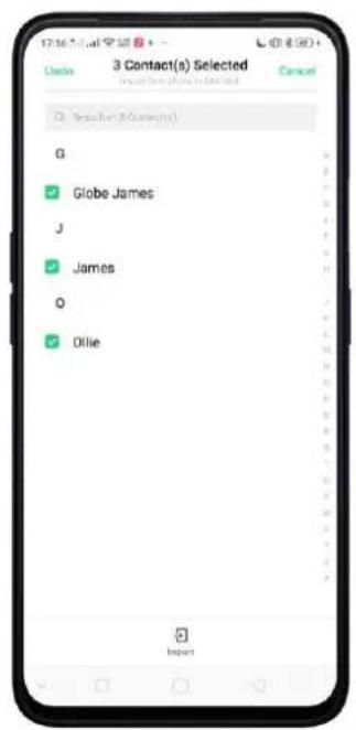 OPPO A5 (2020) - Importer et exporter les contacts - 9