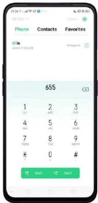 OPPO A5 (2020) - Passer un appel - 2