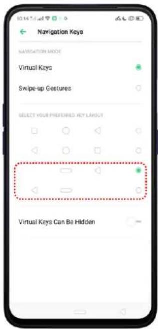 OPPO A5 (2020) - Deux options ajoutées à la disposition de vos touches préférentes au niveau des touches de navigation - 1