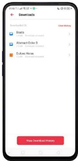 OPPO A5 (2020) - Gérer vos téléchargements - 2