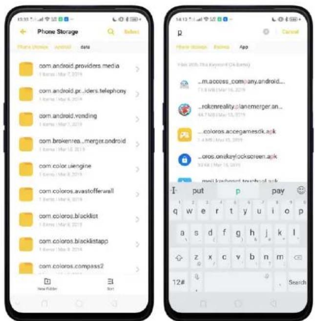 OPPO A5 (2020) - Classification de fichiers - 3