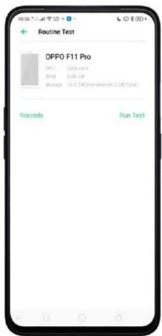 OPPO A5 (2020) - Test de routine - 2