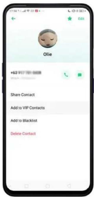 OPPO A5 (2020) - Contacts VIP - 1