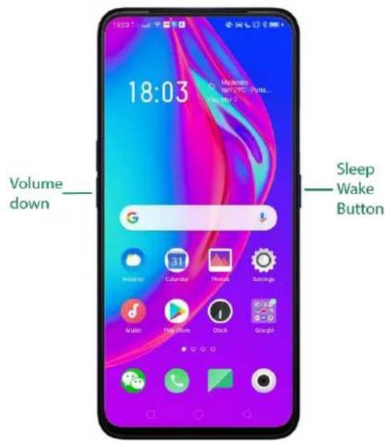 OPPO A5 (2020) - Faire une capture d'écran de la page en cours - 1