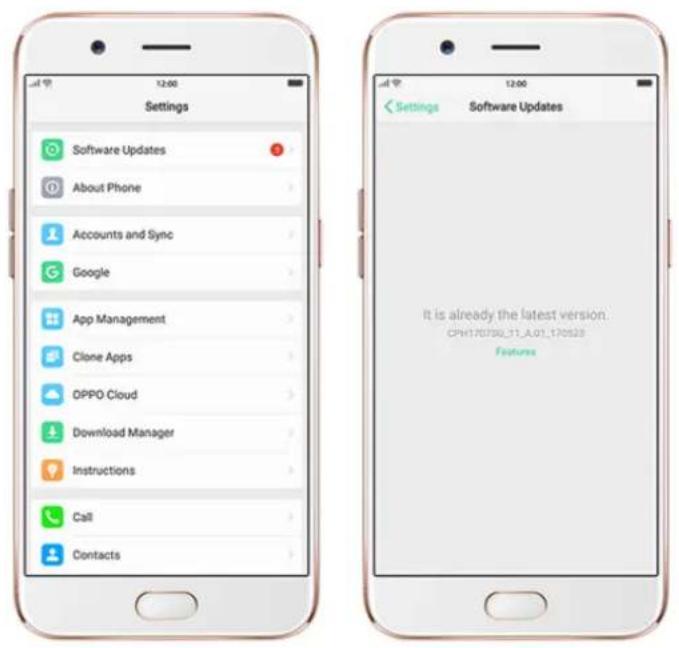 OPPO A5 (2020) - Mettre à jour le téléphone oppo sans fil - 1