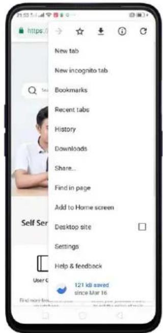 OPPO A5 (2020) - Parcourir le web - 3