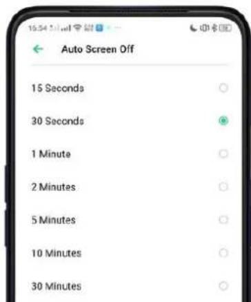 OPPO A5 (2020) - Modifier le délambda du verrouillage automatique - 1