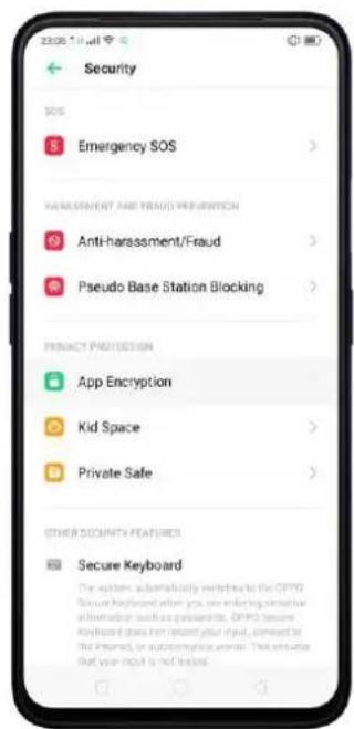 OPPO A5 (2020) - Comment chiffre les applications - 1