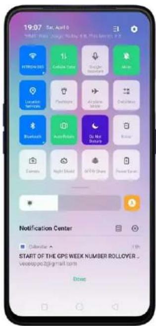 OPPO A5 (2020) - Modifier l'orientation de l'écran - 4