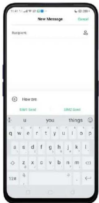 OPPO A5 (2020) - Modifier le texte - 5