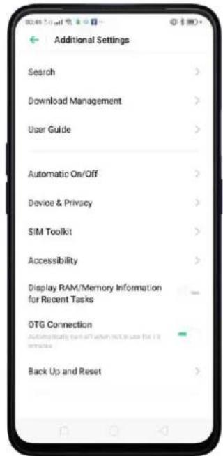 OPPO A5 (2020) - Partager des fichiers par câble - 3