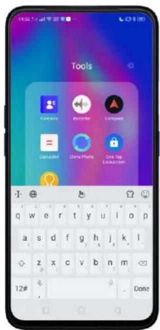 OPPO A5 (2020) - Grouper des applications - 2