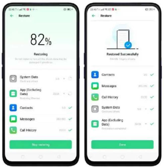 OPPO A5 (2020) - Restaurer votre smartphone OPPO à partir de la sauvegarde locale - 3