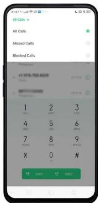 OPPO A5 (2020) - Passer un appel - 8