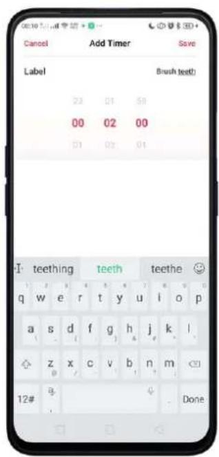 OPPO A5 (2020) - Personnaliser le minuteur - 6