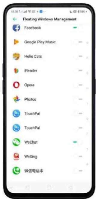 OPPO A5 (2020) - Autorisation de confidentialité - 8