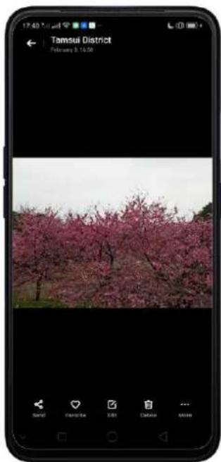 OPPO A5 (2020) - Affichage, zoom avant et arrêté - 3