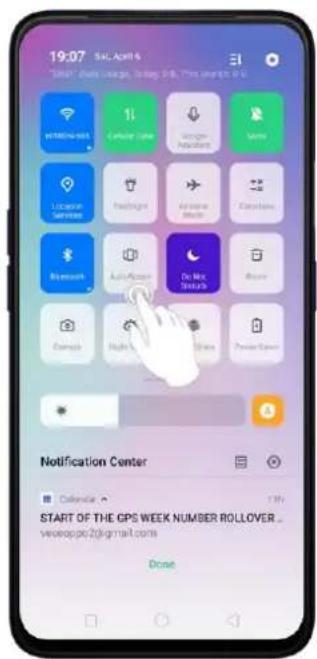OPPO A5 (2020) - Modifier l'orientation de l'écran - 3