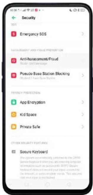 OPPO A5 (2020) - Bloquer les appeals - 2