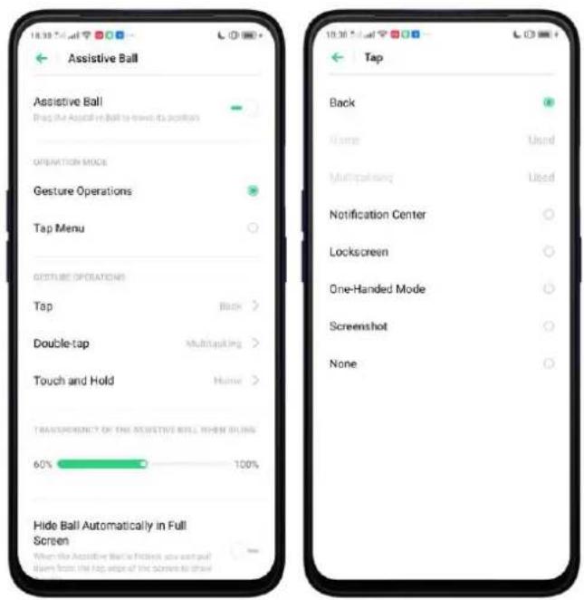 OPPO A5 (2020) - Sphère d'aide - 2