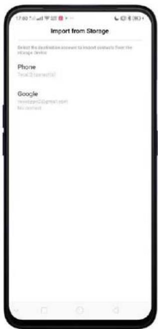 OPPO A5 (2020) - Importer et exporter les contacts - 2