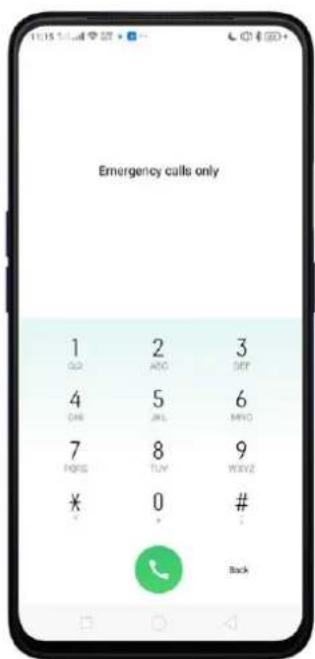 OPPO A5 (2020) - Appels d'urgence - 2
