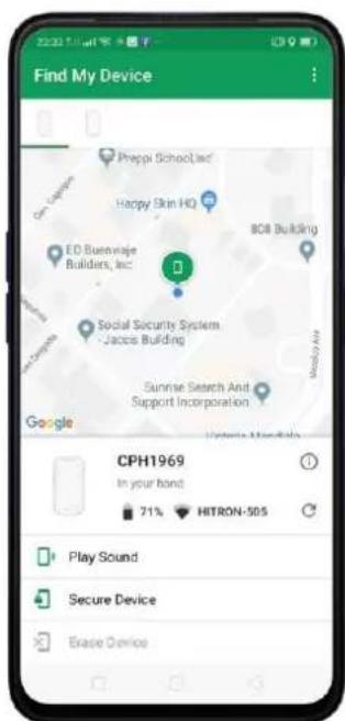 OPPO A5 (2020) - Activer et utiliser trouver mon appareil - 6