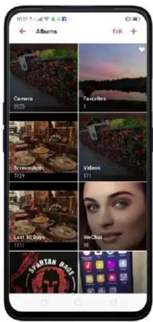 OPPO A5 (2020) - Visualiser et utiliser des photos et vidéos - 17