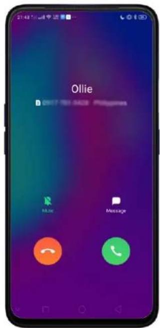 OPPO A5 (2020) - Pendant que vous passez un appel - 2